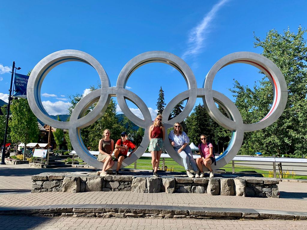 Olympische ringen Vancouver